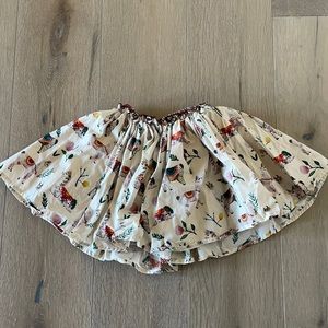Pink Chicken Girls Llama Skirt